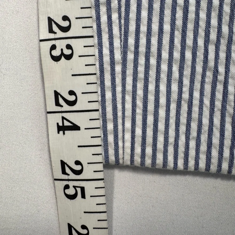 Theory Seersucker!! Women’s pants! Summer here I come❤️ old money - Picture 3 of 5